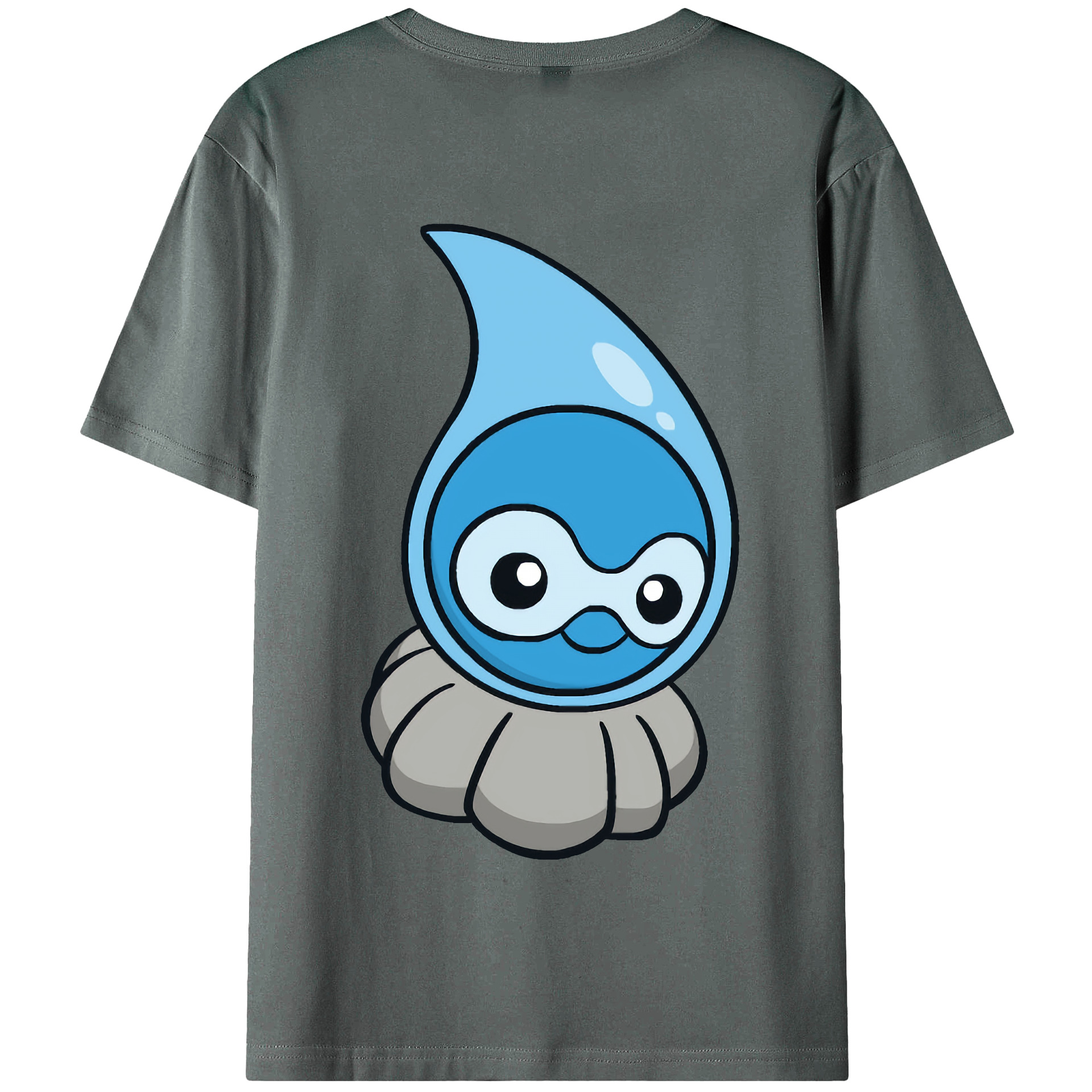 （画像用） ポケットモンスター Pokémon 綿100％半袖Tシャツ（背面プリント）